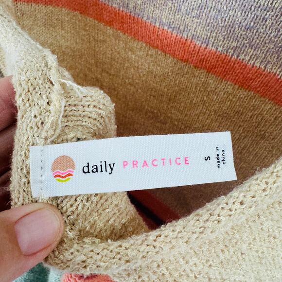 Daily Practice by Anthropologie The Keep It Cool Dress NWT Cowl Neck Boho - Picture 4 of 8